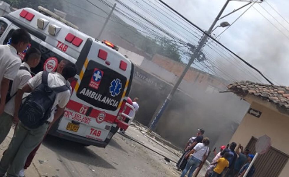 Murió otra de las personas heridas por la explosión en Notaría de Yumbo
