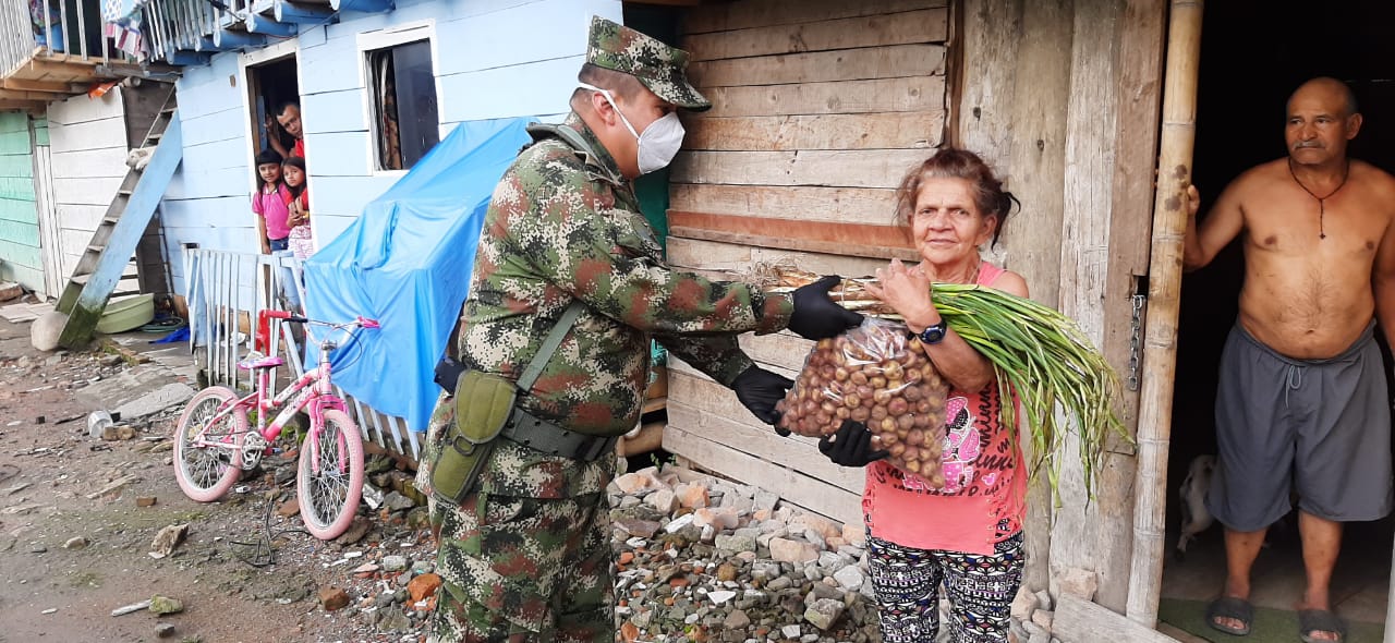 Comerciantes y ejército, al lado de la comunidad payanesa