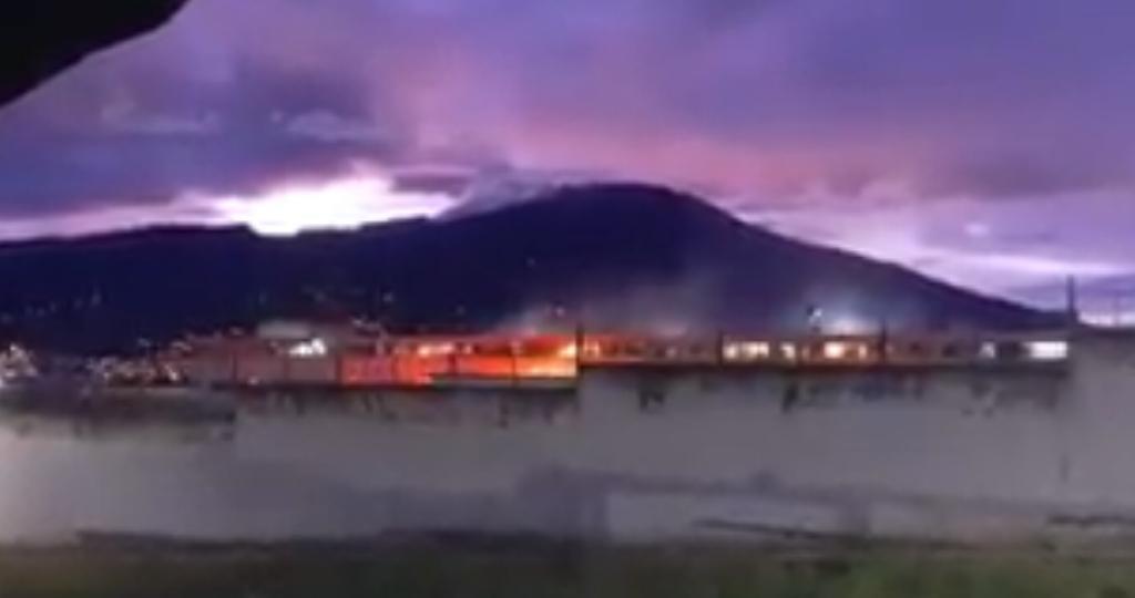 Cárcel de Pasto ardió en llamas