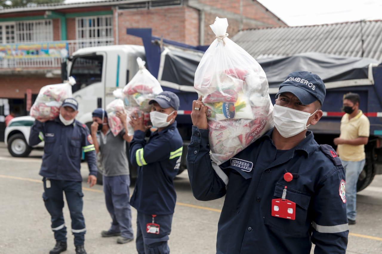 Caldono recibió asistencia alimentaria