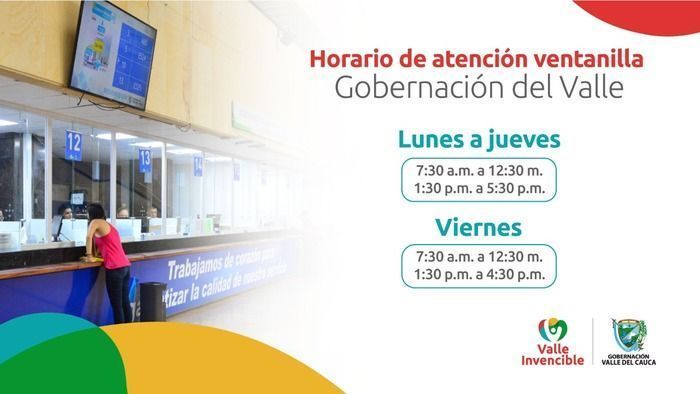 Gobernación del Valle abre hoy sus puertas y reactiva la atención al público