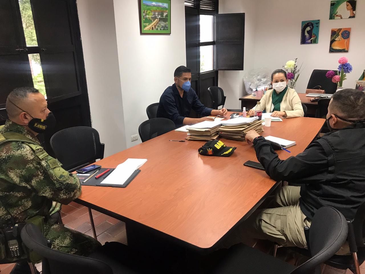 Se articulan acciones con Ejército para intervenir zonas veredales