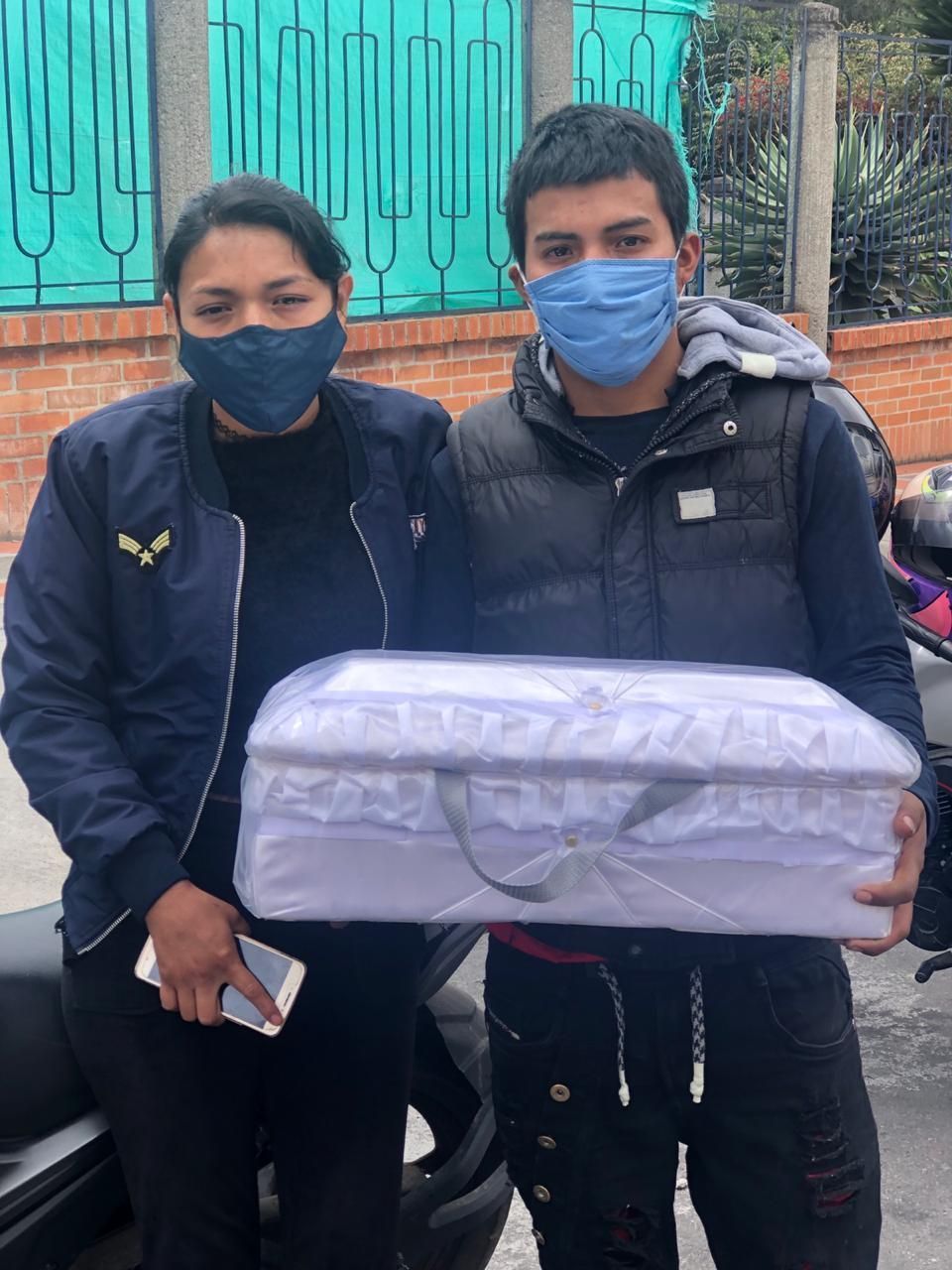 Familiares de bebé de 4 meses murió bronco aspirado, reclaman su cuerpo. En el hospital les dijeron que es sospechoso de Covid