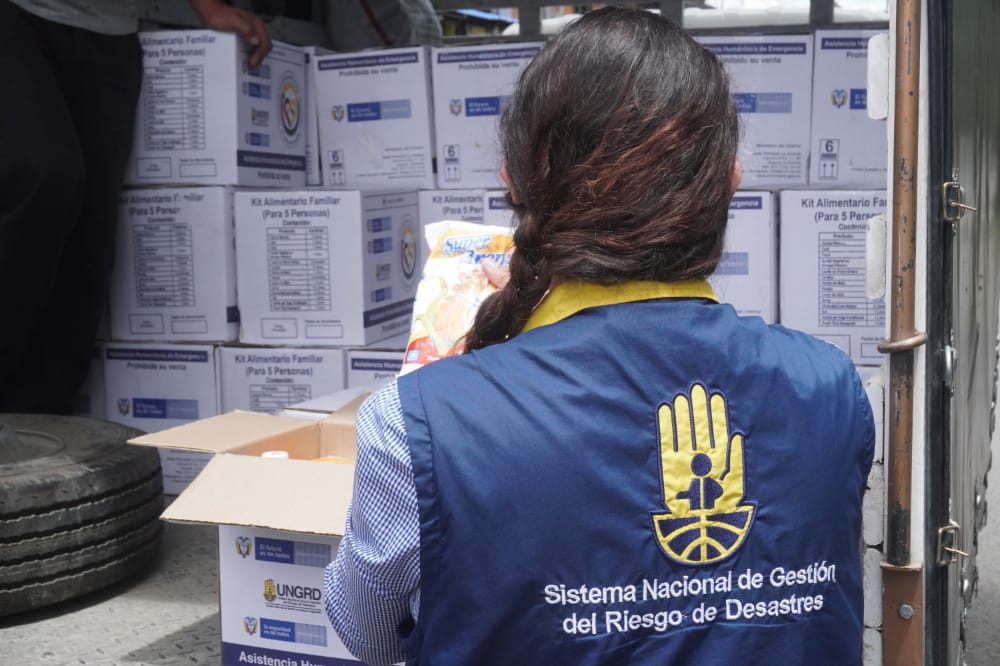 Gobernación del Cauca y la UNGRD inician entrega de Kits de Alimentos para la población vulnerable mayor de 70 años