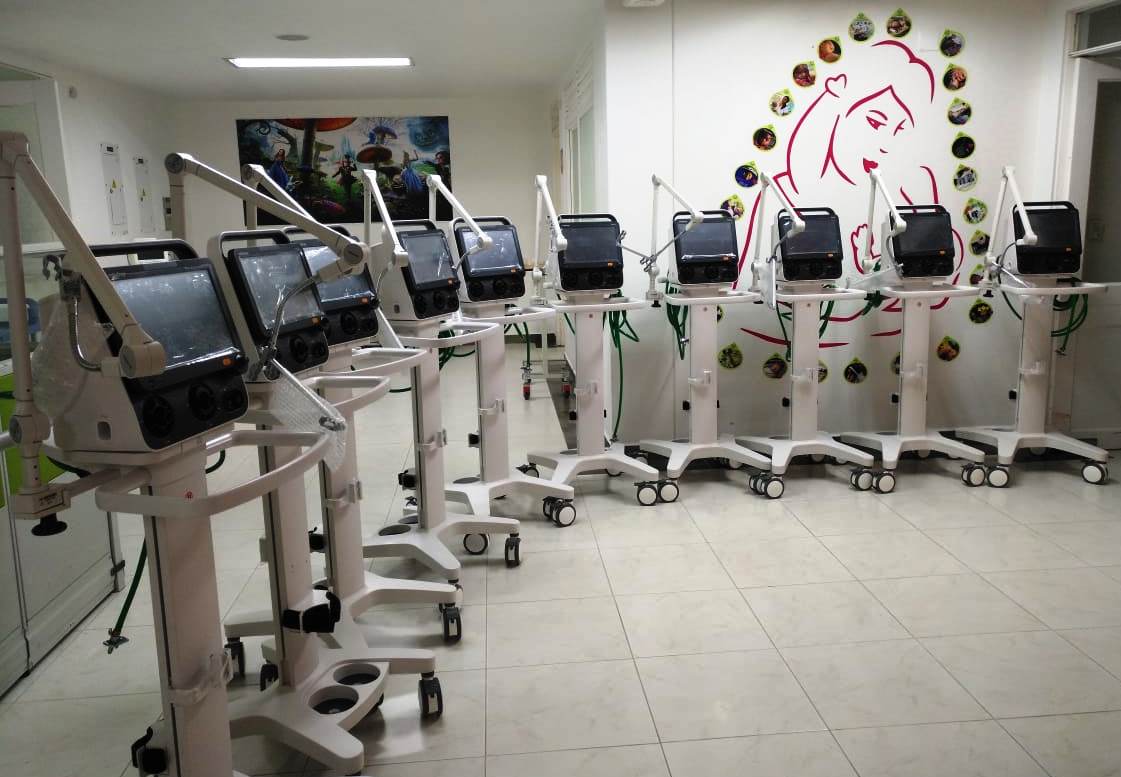 Llegan 50 nuevos ventiladores al Cauca para la atención de la pandemia