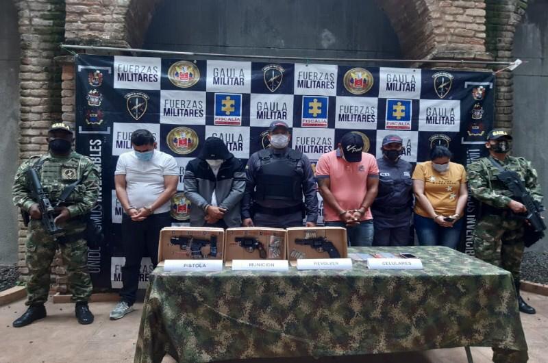 Fueron capturados 4 integrantes de la banda “Los del Hotel Barrio Ingenio”