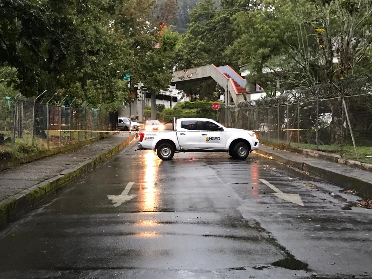 Los daños causados por las fuerte lluvias de las últimas horas en Popayán