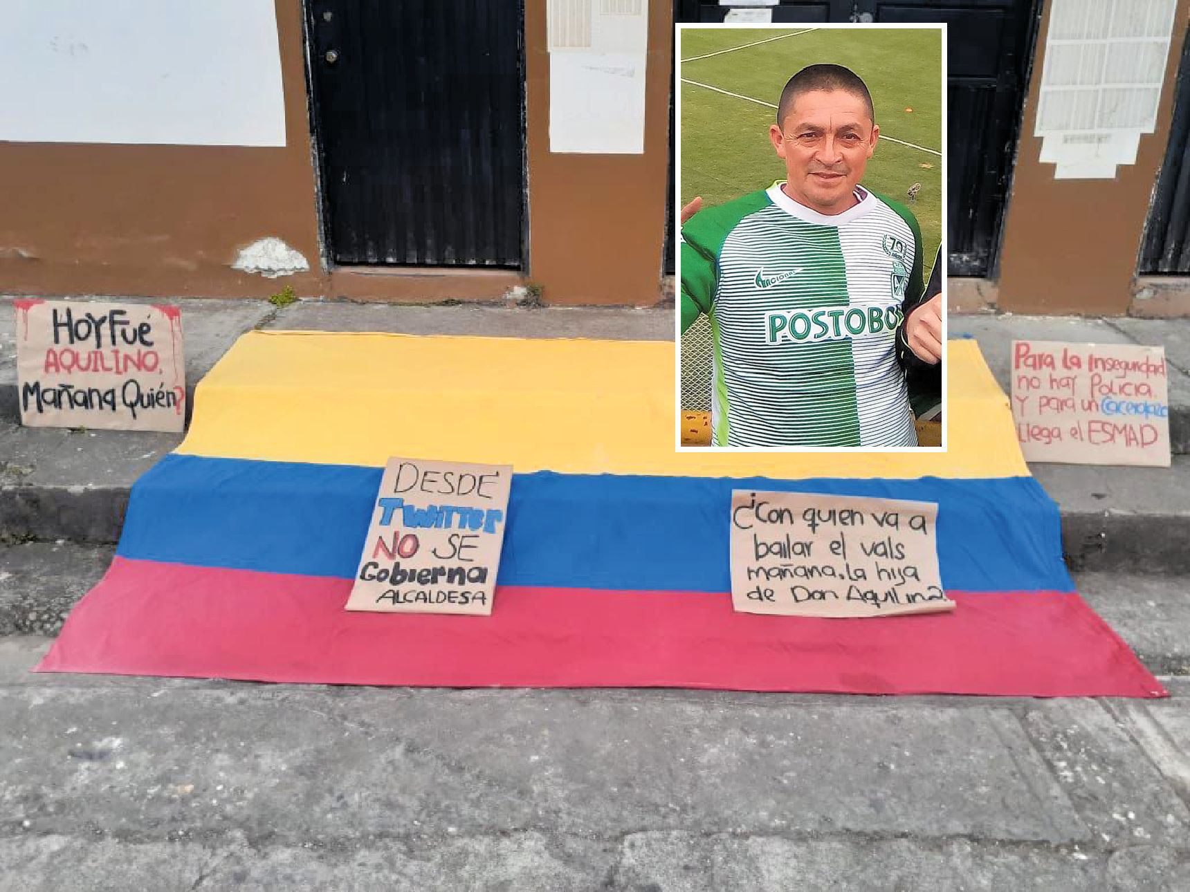 Indignación entre los timbianos por el asesinato de Aquilino Narváez