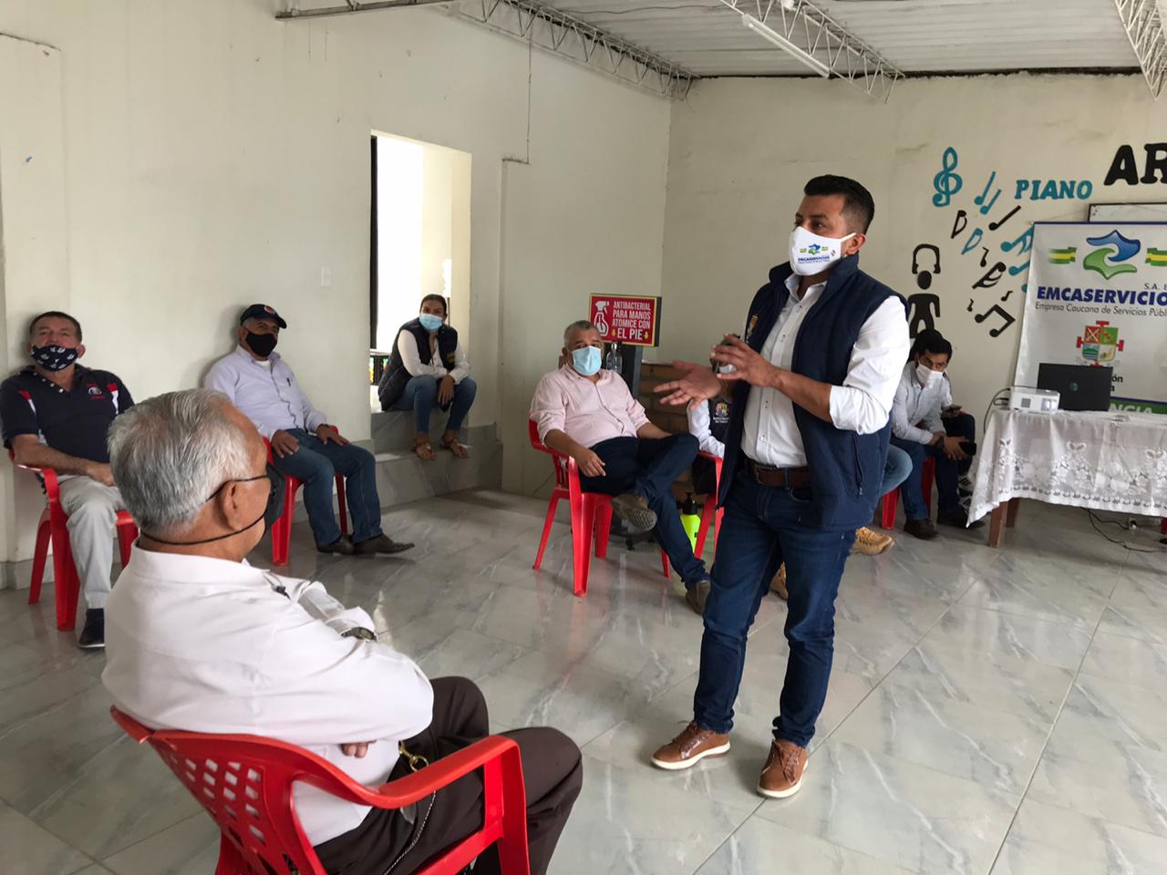 EMCASERVICIOS expone propuestas para mejorar la calidad de vida de los caucanos