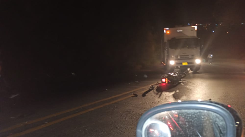 Motociclista murió en un accidente registrado en la vía Popayán-Cali