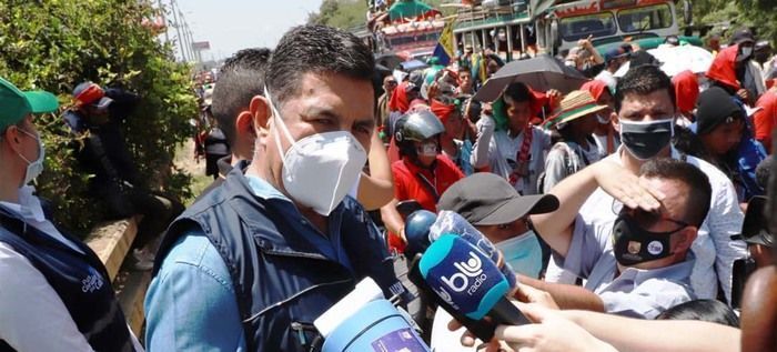 Gobierno Distrital respeta la protesta de los pueblos indígenas, pero con bioseguridad