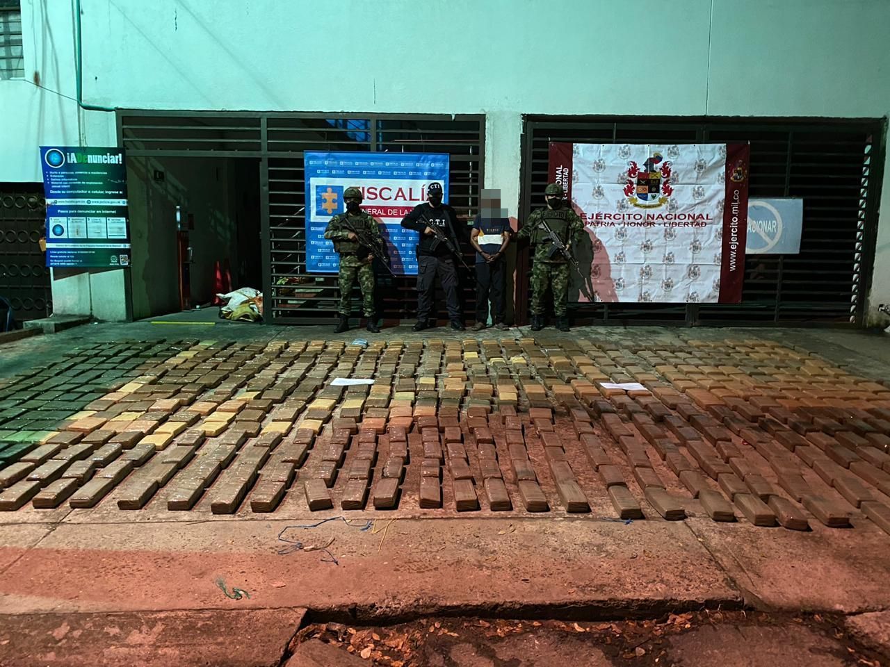 Cárcel a sujeto que almacenaba un amplio cargamento de marihuana