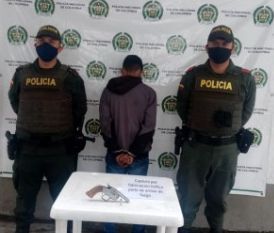 Puerto Tejada: integrante de una pandilla capturado por portar arma de fuego