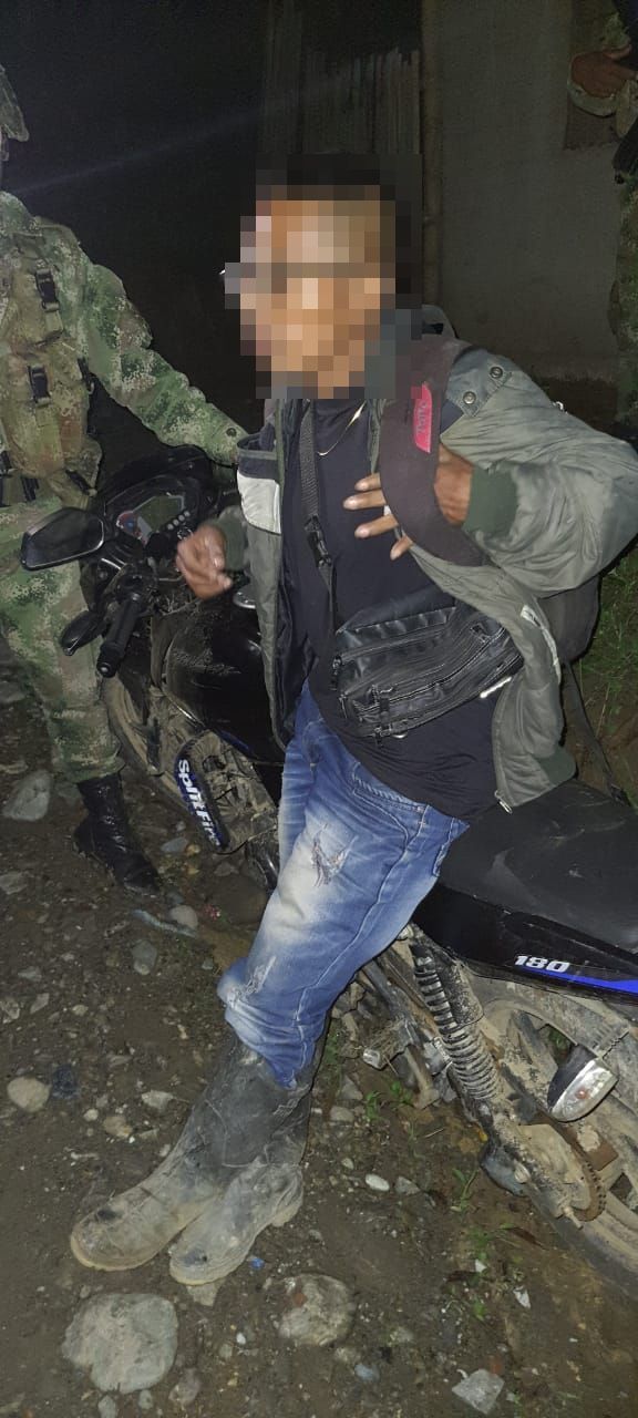 Soldados capturaron a presunto responsable de un doble homicidio en Caldono, Cauca