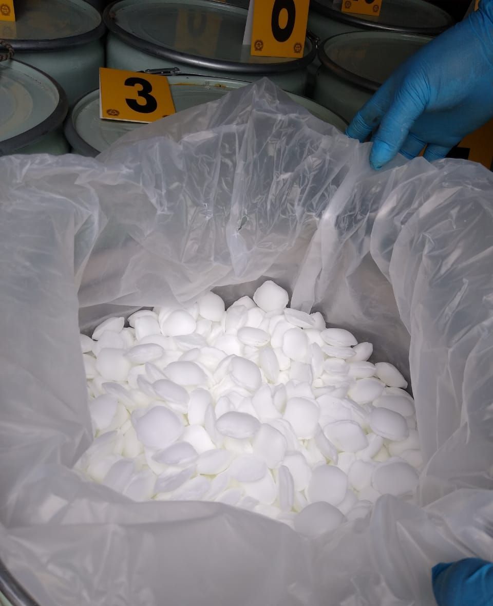 El Tambo: incautan insumos químicos a los narcotraficantes