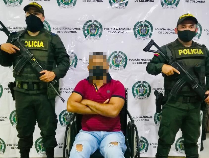 En el Cauca, las autoridades confirmaron la captura de El Inválido, proveedor de armas al Eln