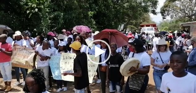 Comunidad rural de Buenos Aires exige paz mediante una movilización