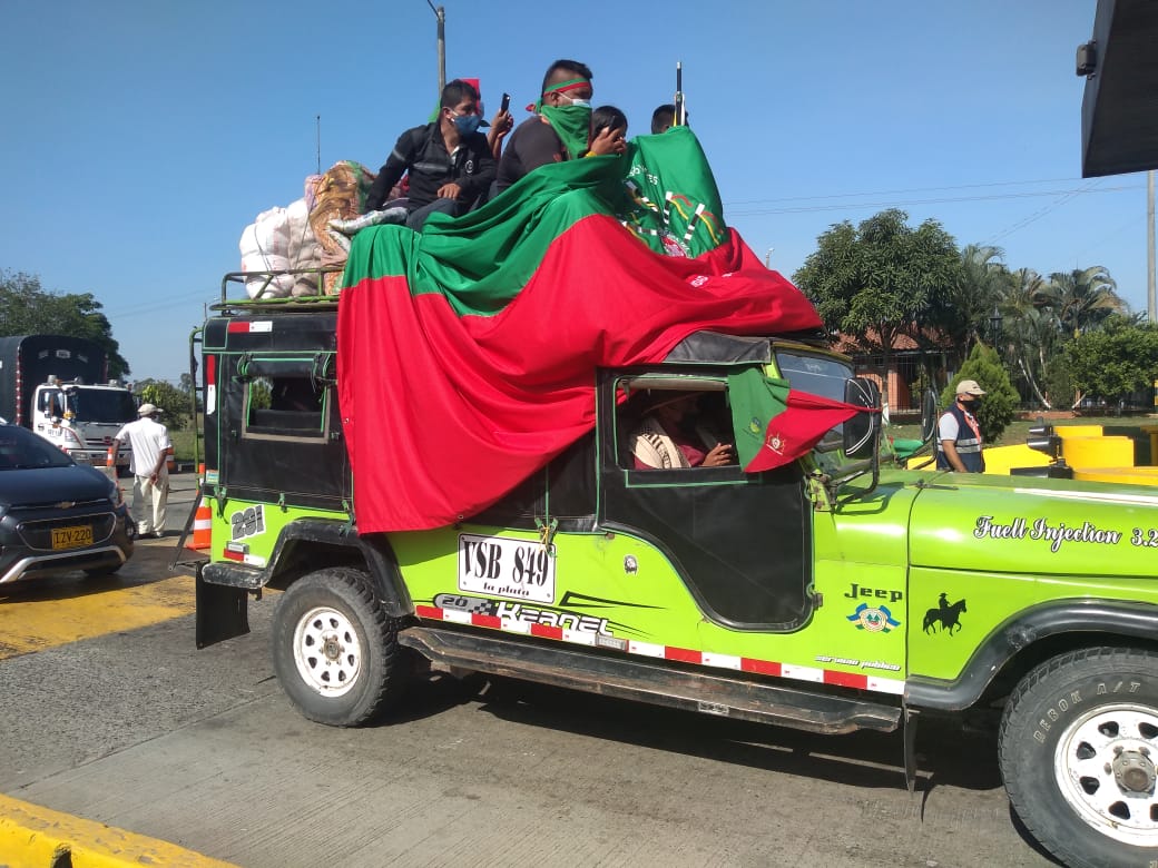 La minga suroccidente llegará a la ciudad de Cali tras salir del norte del Cauca