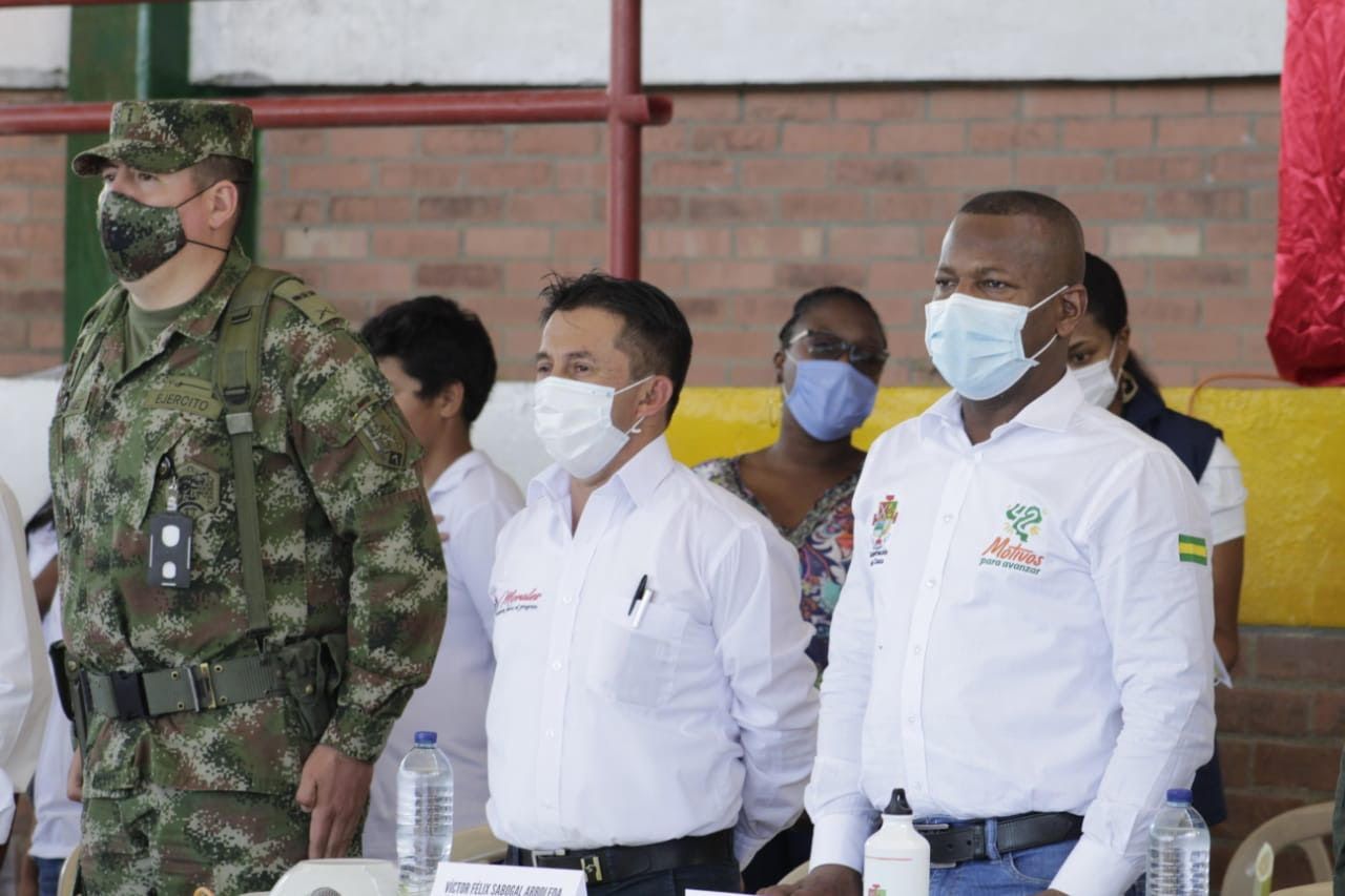Gobernación entregó a Morales, los Estudios y Diseños para el sistema de alcantarillado de esta localidad
