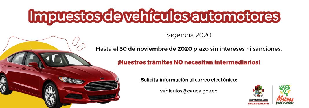 Plazo hasta el 30 de noviembre para cancelar impuesto vehicular sin intereses ni sanciones