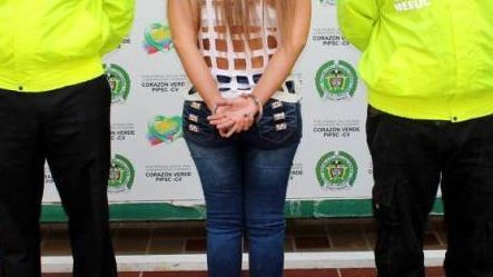 Estudiantes de preescolar capturada por el delito de arnal abusivo con menor de 14 años agravado.