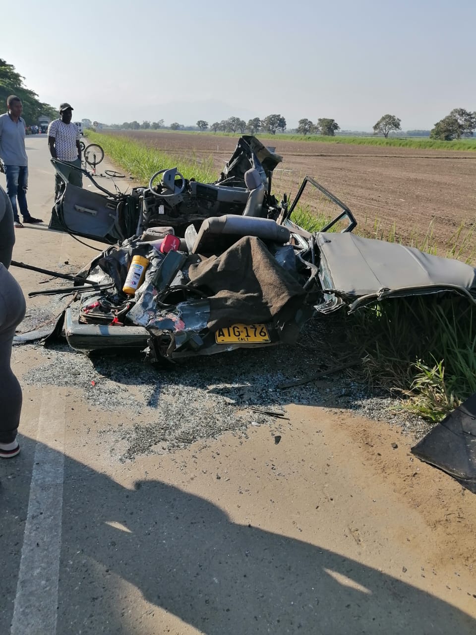 Tres muertos accidente de tránsito en la Panamericana, tramo Villa Rica-Jamundí