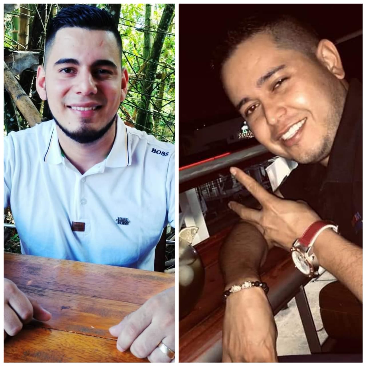 Edwin Alejandro y Hernando, los dos comerciantes reportados como desaparecidos