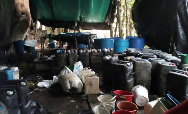 Nariño: destruyen laboratorio para el procesamiento de cocaína por orden de la DEA