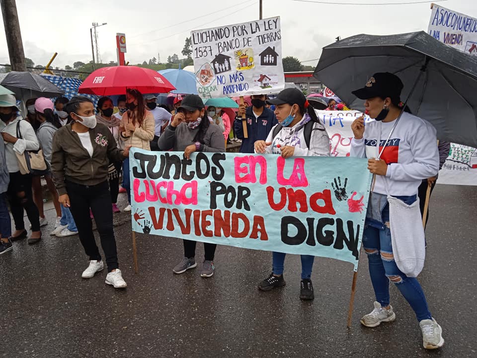 Movilizaciones pacíficas que por poco terminan en enfrentamientos con la Policía