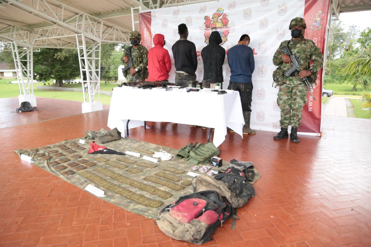 Ejército capturó a cuatro sujetos señalados de pertenecer al Gao ELN