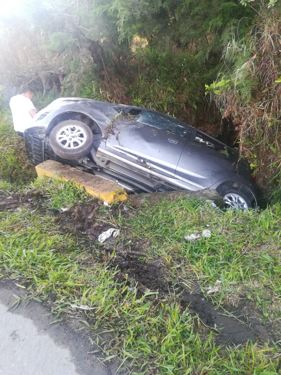 Dos accidentes en la vía panamericana entre Popayán-Cali.