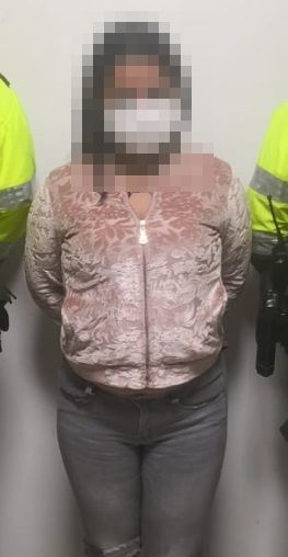 En el barrio Los Braseros fue capturada una ciudadana por el delito de hurto