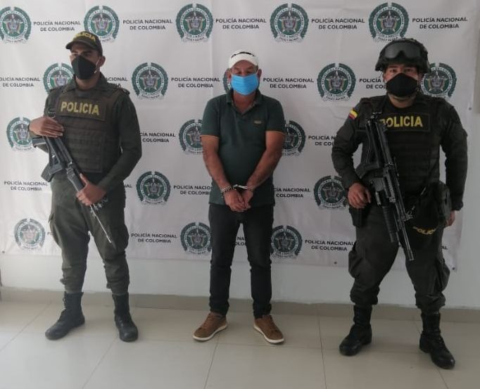 Padilla: capturado mediante orden de captura por el delito de tráfico, fabricación o porte de estupefacientes.