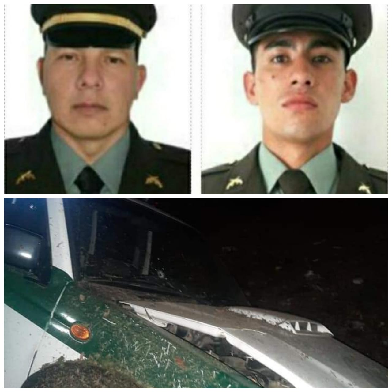 Dos policías pierden la vida tras ser atacados con explosivos en límites de Cauca y Valle