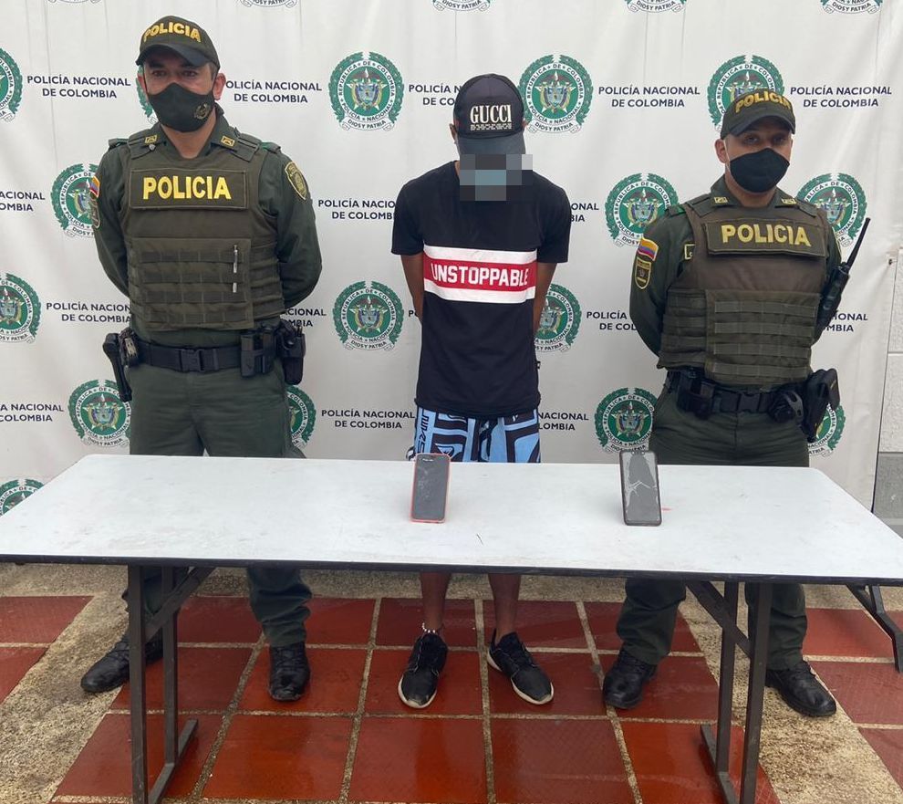 Recuperan dos celulares tras la captura de un raponero en Santander de Quilichao