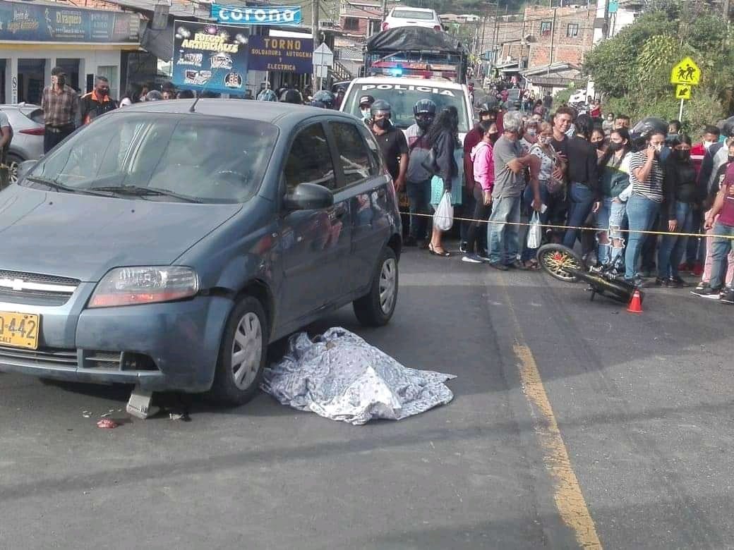 Joven murió cuando practicaba ‘gravity bike’ en la vía Panamericana