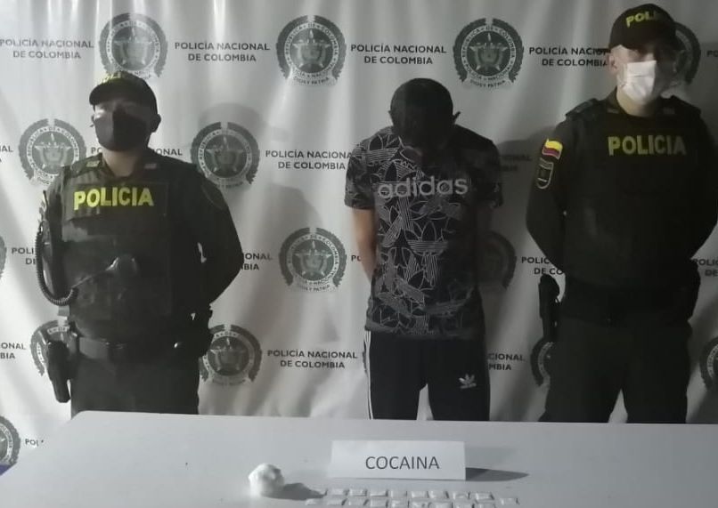 Santander de Quilichao: capturado porque portaba varias dosis de cocaína