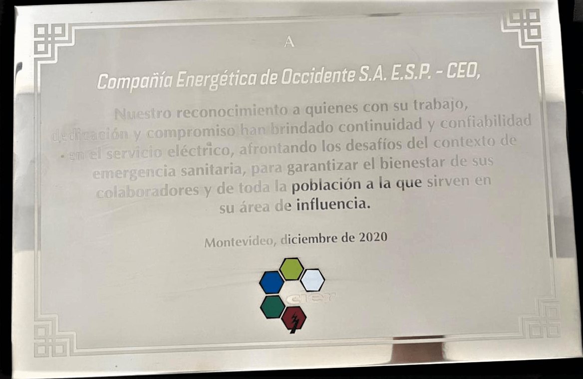 CIER entrega reconocimiento internacional a CEO por la excelencia en el ...