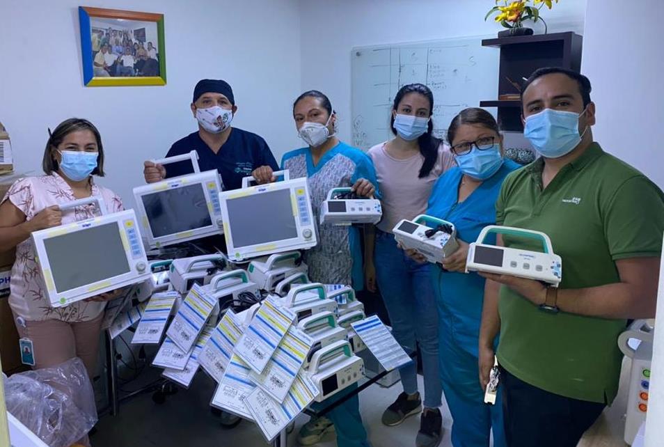 Llegan al Cauca equipos biomédicos para ampliar las UCI y darle atención a la pandemia