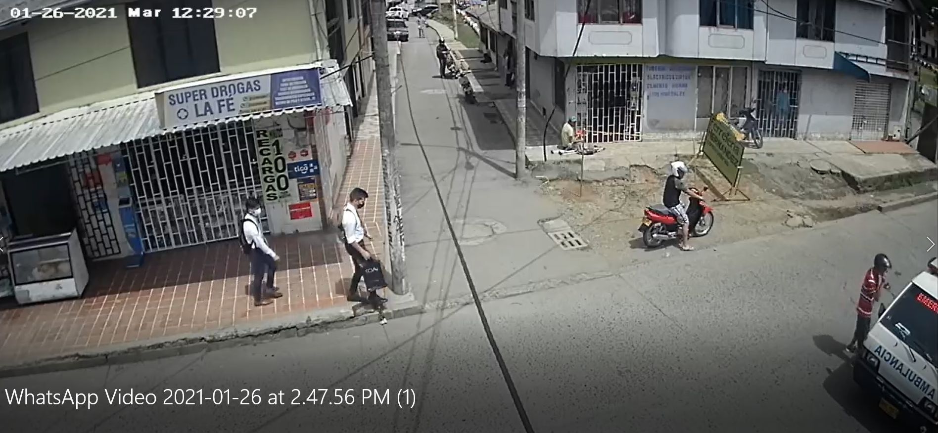 Ni los paramédicos se salvan de la inseguridad que se vive en Popayán