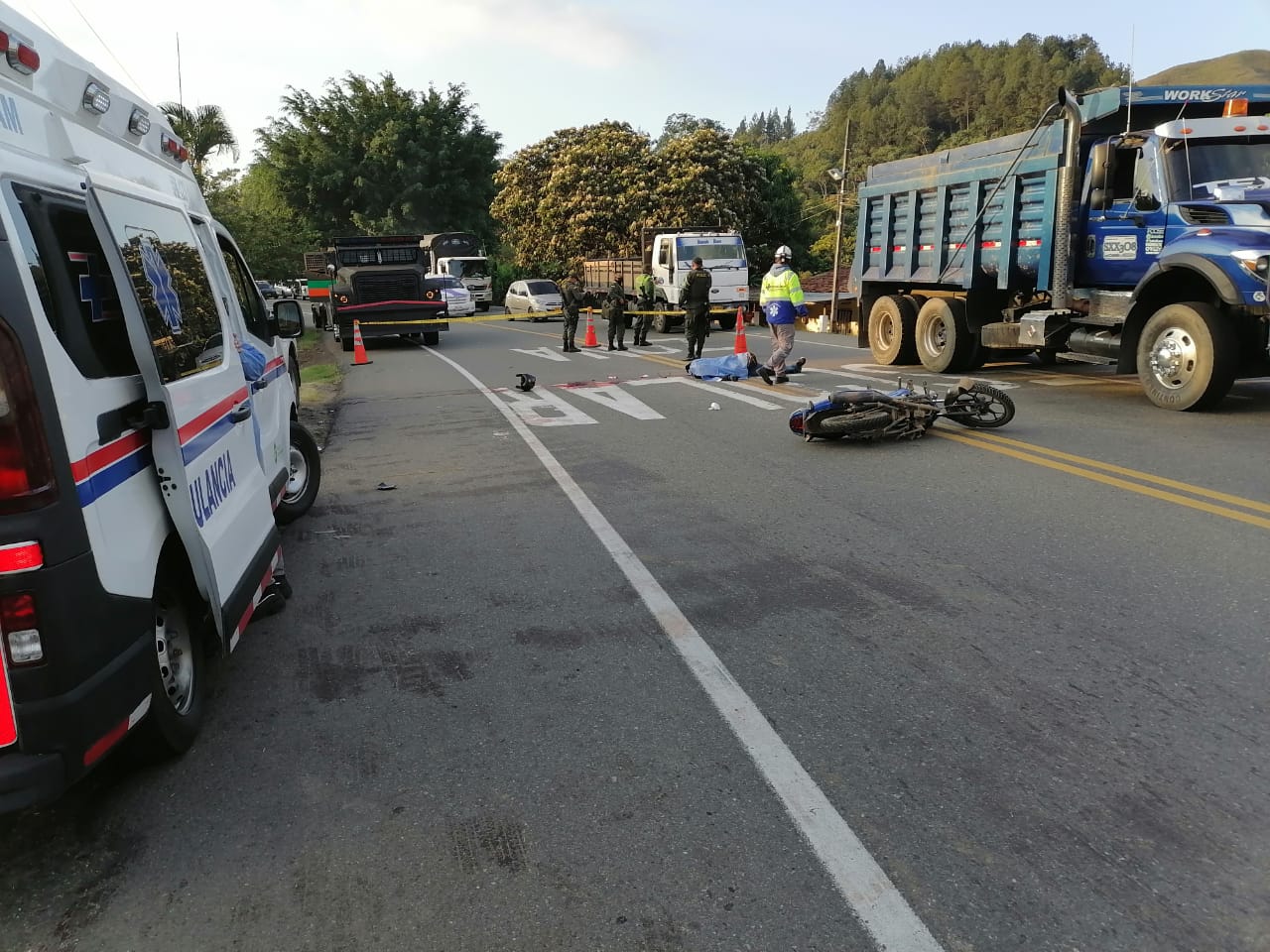 Mortal accidente en la vía Panamericana