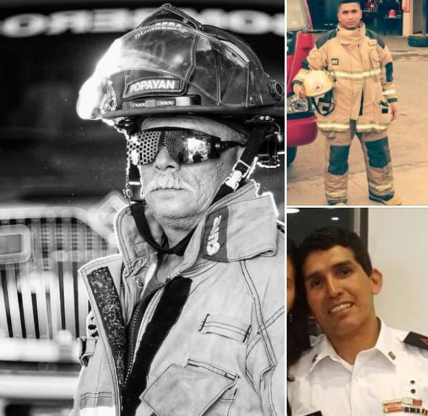 Tres bomberos de Popayán ,víctimas de la intolerancia que se vive en Popayán