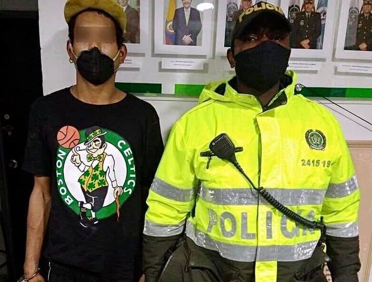 Sorprendido por la Policía robando cable telefónico