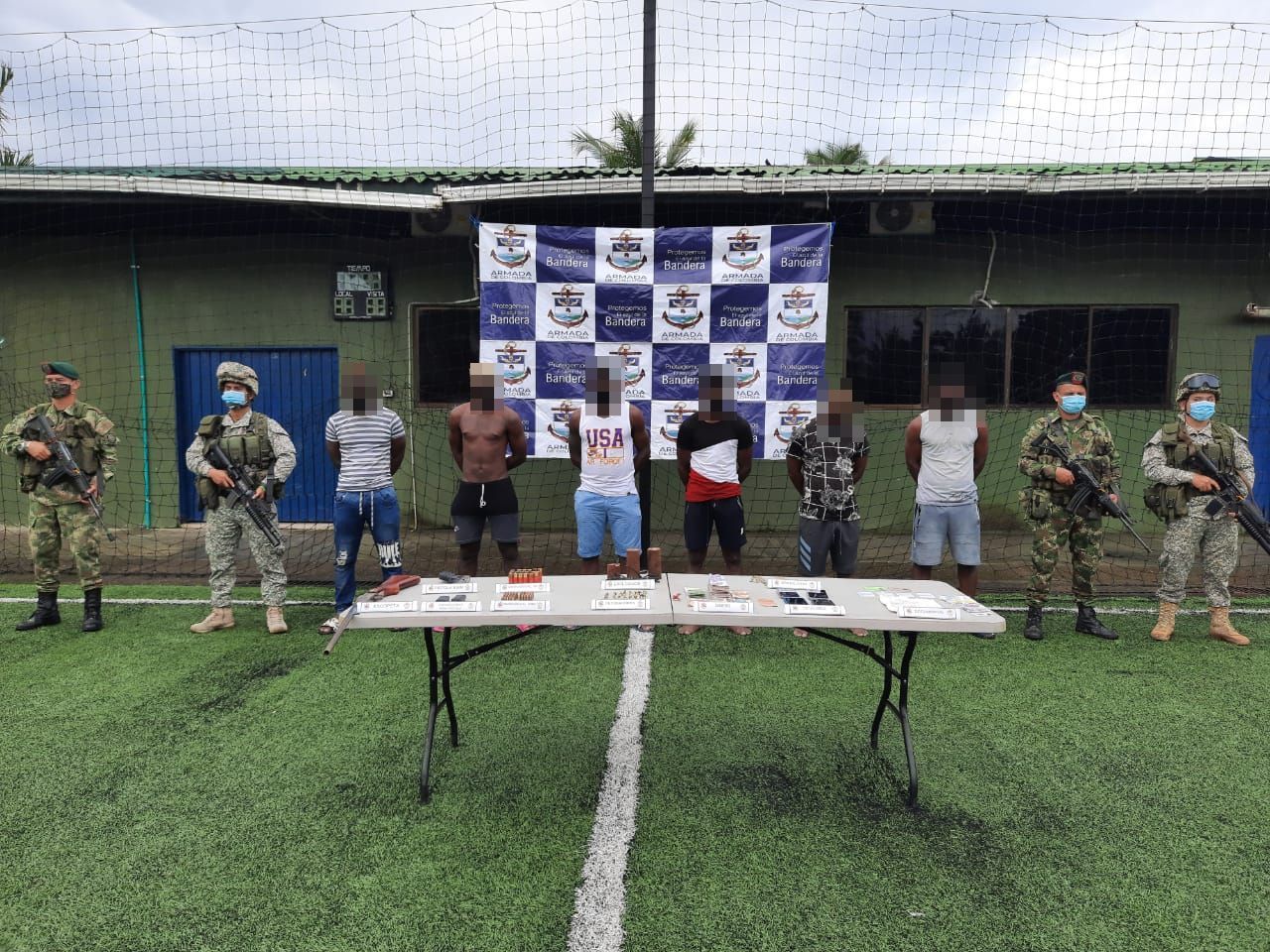 Capturan a seis integrantes de la disidencia Jaime Martínez de las Farc