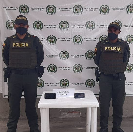 Incautan dos celulares que estaban reportados como hurtados