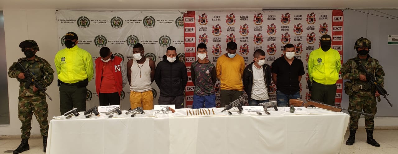 Capturan a siete integrantes de la banda delincuencial Los Contadores
