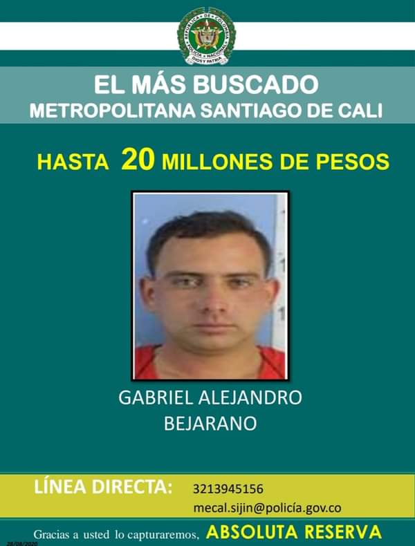Capturado alias ‘El Mono’, presunto responsable de la masacre de Llano Verde, Cali