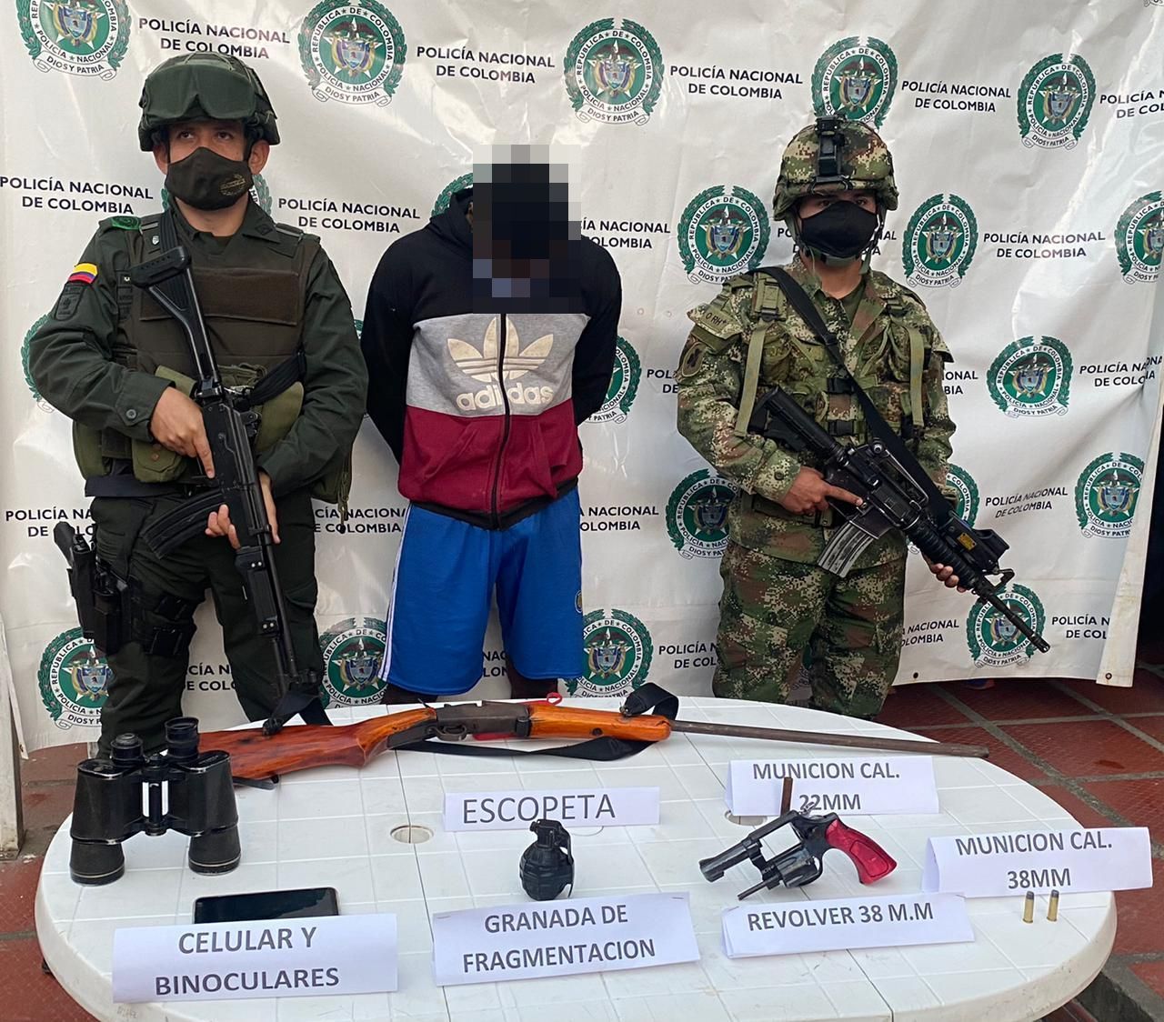Confirman la captura de alias Moyo, señalado de ser uno de los responsables de la masacre de Munchique