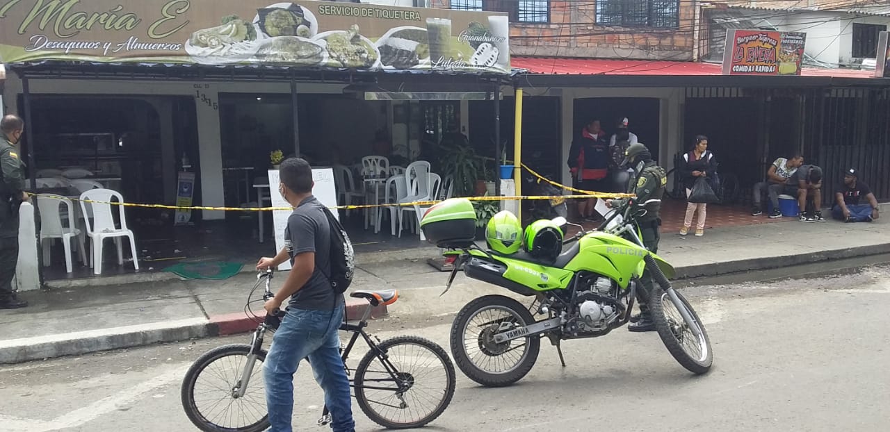Ataque armado en un restaurante de Popayán dejó como saldo un muerto y varios heridos