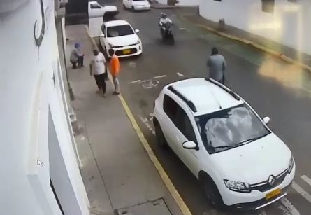 (video) De esta forma asaltaron a un periodista en pleno centro histórico de Popayán